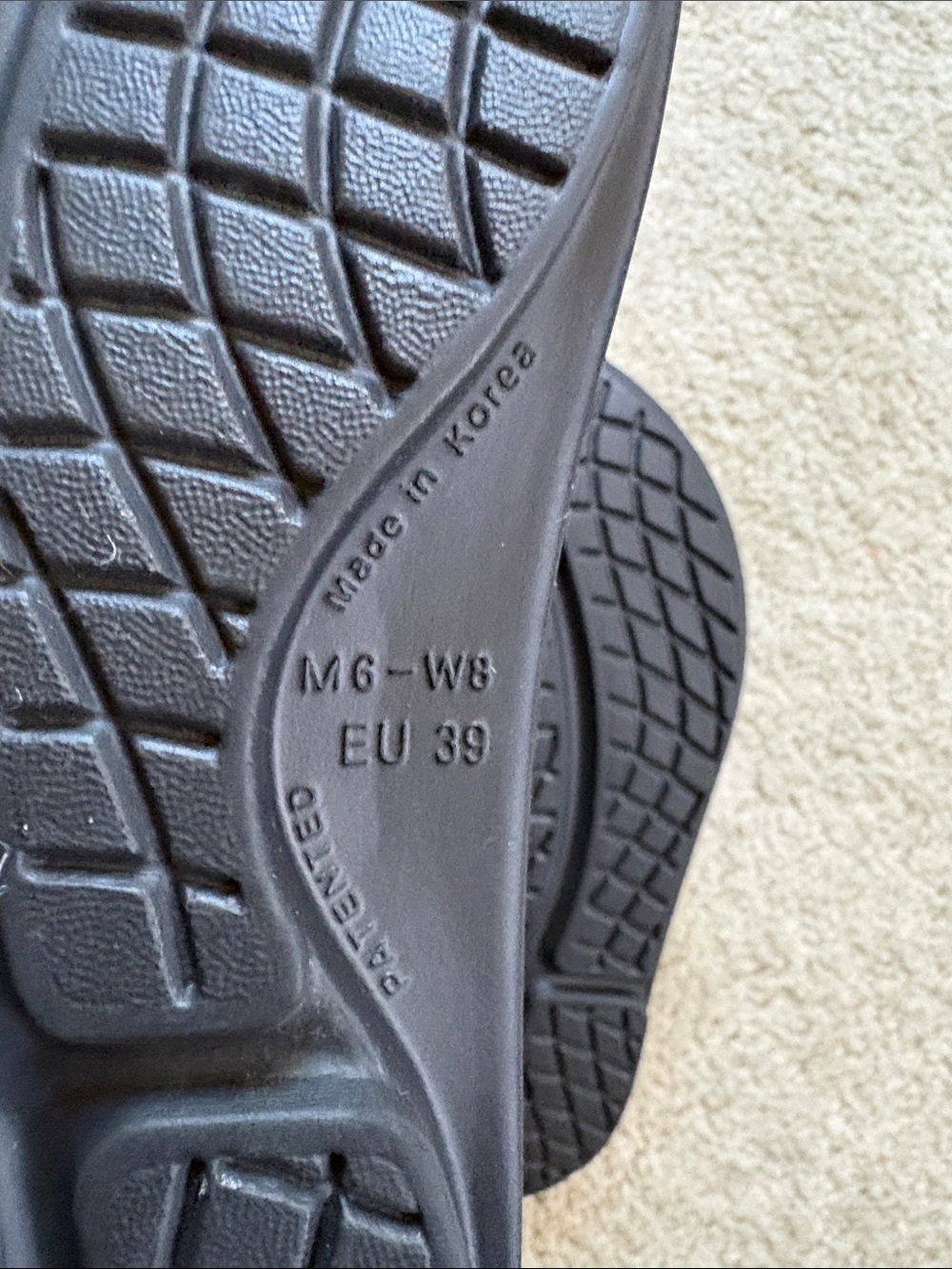 OOFOS Black Cushion Slide Sandals - Picture 8 of 12